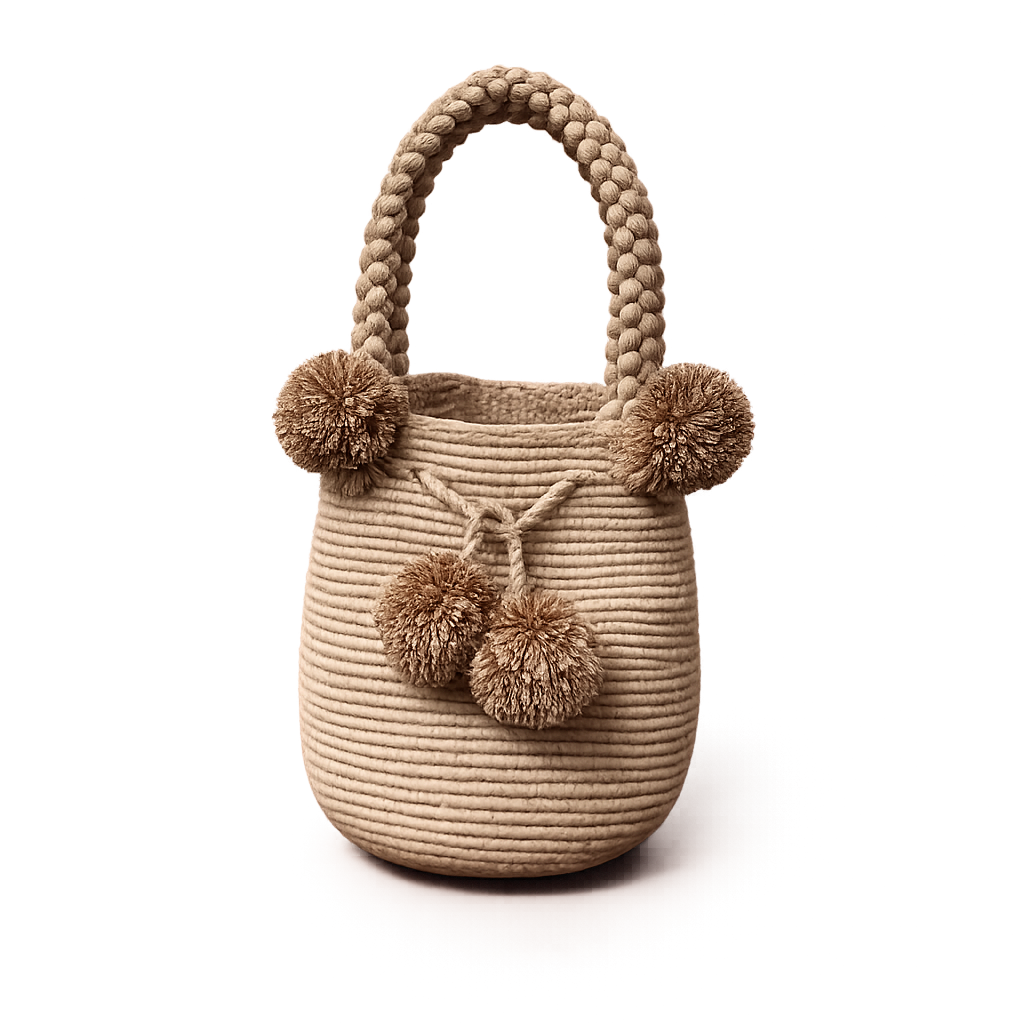 Bolso Wayuu Pequeño Unicolor Ref. AKBP09